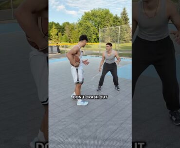 This 1v1 was for his Nona #streetball #basketball #shorts