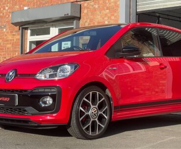 £11490 VW Up! GTI with cruise/park, black roof, climate, Beats and pax seat height adjustment. FSH