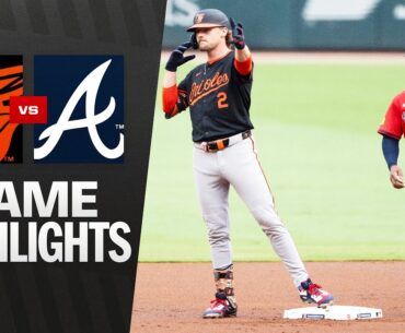 Orioles vs. Braves Game Highlights (7/4/25) | MLB Highlights