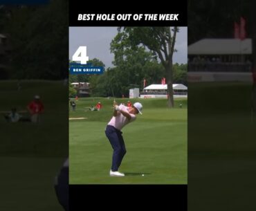 PGA Ben Griffin Best Hole Out Of the Week #golf