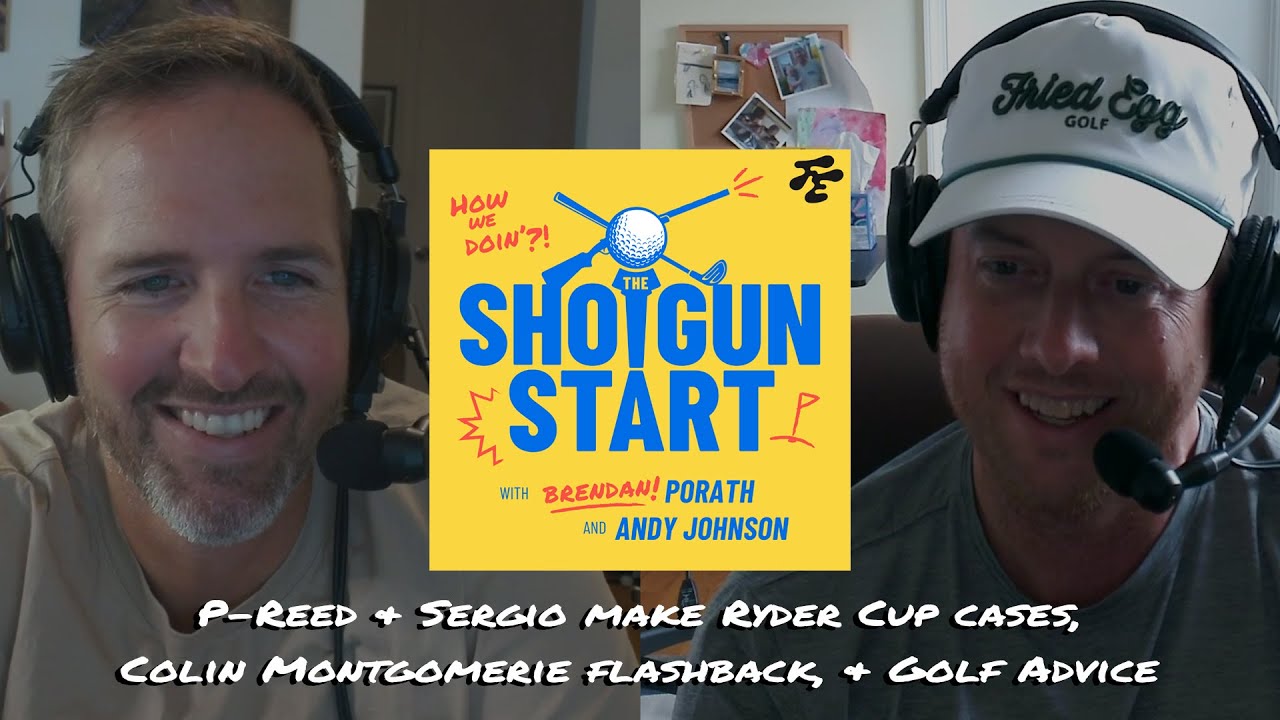 Patrick Reed & Sergio Garcia’s Ryder Cup cases, Monty Flashback, & Golf Advice | The Shotgun Start Patrick Reed & Sergio Garcia's Ryder Cup cases, Monty Flashback, & Golf Advice | The Shotgun Start