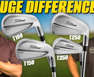 All New 2025 Titleist Irons! Here's the One You Should Be Playing (T100, T150, T250, T350)
