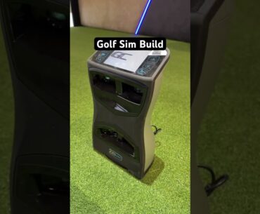 Professional Golf Simulator Build #golf #golfsimulator #golfsim #gardenroom