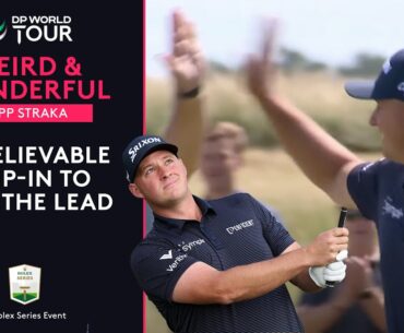 Sepp Straka Holes Out to Take the Lead! | 2025 Genesis Scottish Open
