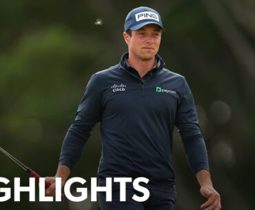 Viktor Hovland shoots 4-under 66 | Round 1 Highlights | Genesis Scottish Open | 2025