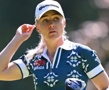 British No.1 Charley Hull stretchered off course after collapsing at golf major