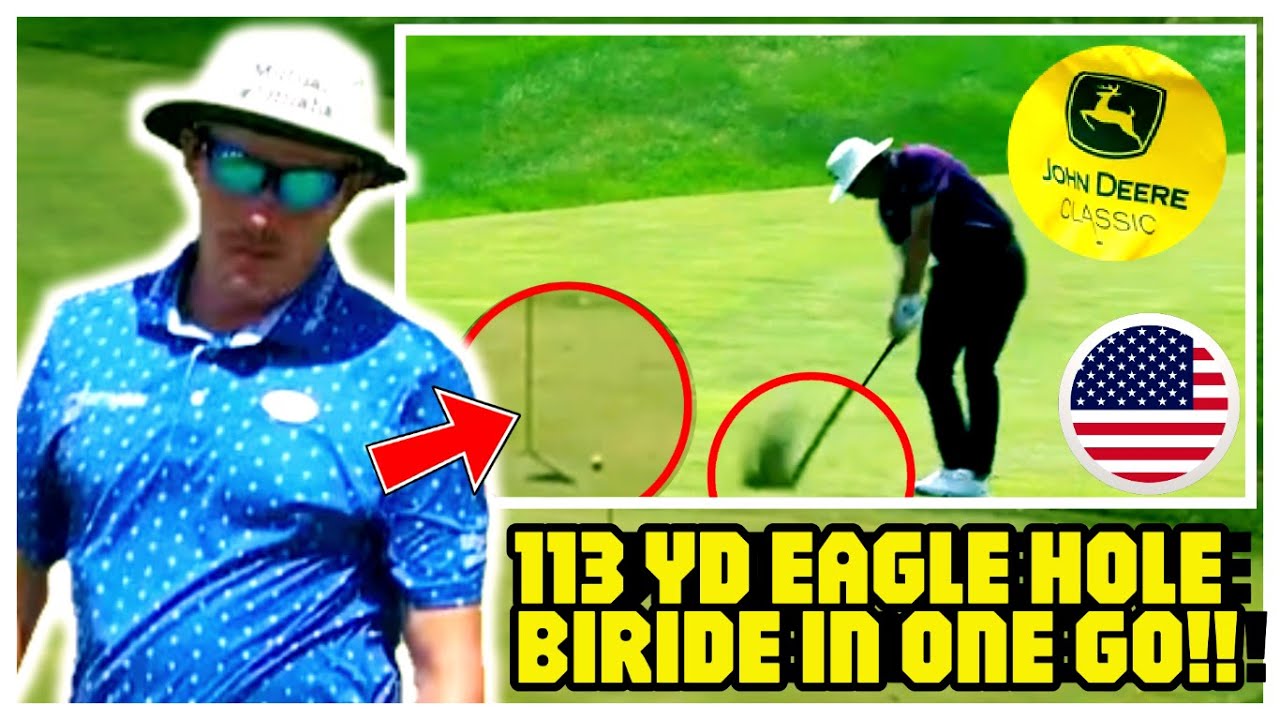 Joel dahmen 113-yard eagle hole-out shot of the day third round of the 2025 John Deere Classic Joel dahmen 113-yard eagle hole-out shot of the day third round of the 2025 John Deere Classic