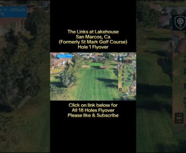 The Links at Lakehouse | Hole 1 Flyover | Formerly St Mark Golf Course | July 2025