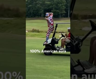 American aura #golf #aurafarming #aura #golfshorts