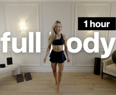 1 hour bodyweight full body workout | Calisthenic clusters