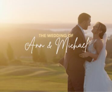 Beautiful Wedding at the Golf Club at Newcastle | Ann & Michael's Sunset Celebration in Washington