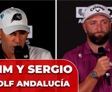 Jon Rahm y Sergio García, PROTAGONISTAS en la PREVIA del LIVGOLF ANDALUCÍA 2025