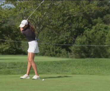 Celebrities play Pro Am at Hartford Healthcare Women's Golf Championship