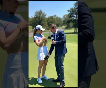The most beautiful female golfer in the world
