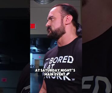 Drew McIntyre wants Randy Orton at Saturday Night's Main Event