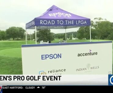 Women's pro golf event in Milford