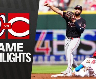 Nationals vs. Reds Game Highlights (5/4/25) | MLB Highlights