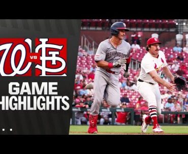 Nationals vs. Cardinals Game Highlights (7/10/25) | MLB Highlights