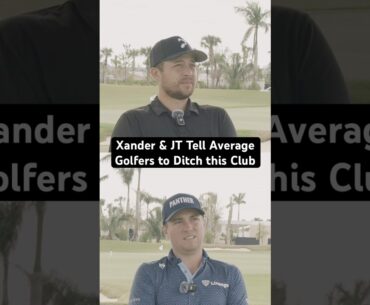 Xander Schauffele & Justin Thomas say trash this club #golftips #golfinstruction #xanderschauffele