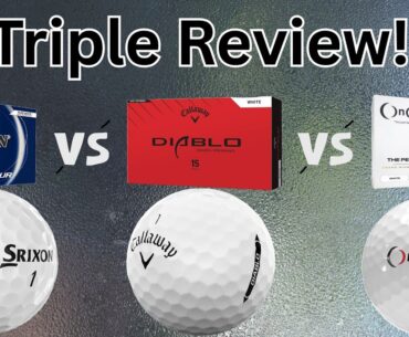 Srixon Q Star Tour VS Callaway Diablo Tour VS Oncore Elixr | "Tour" is Just a Marketing Word
