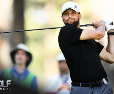 Highlights: Steph Curry opens American Century Championship with 21 points in Round 1 | Golf Channel