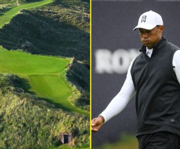 Tiger Woods had two words to say for dreaded Par-3 at Royal Portrush that's built around yawning chasm