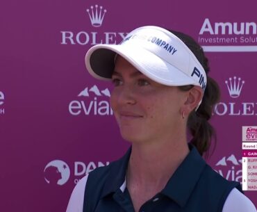 Cara Gainer fires 65 (-7) to lead! The Amundi Evian Championship