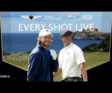 LIVE | Tommy Fleetwood, Adam Scott | 2025 Genesis Scottish Open Day 4