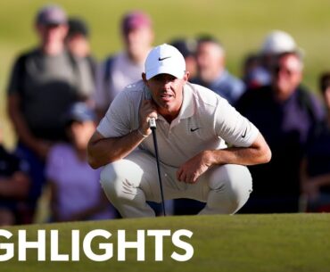 Rory McIlroy grinds to tie the lead | Round 3 Highlights | Genesis Scottish Open | 2025