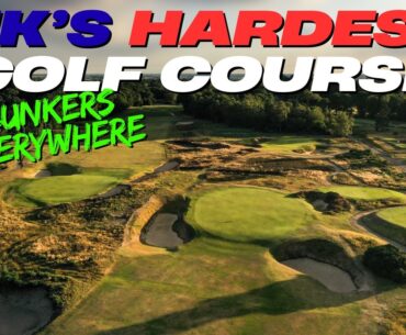 What can an AVERAGE golfer score around WOODHALL SPA? Hotchkin Course!