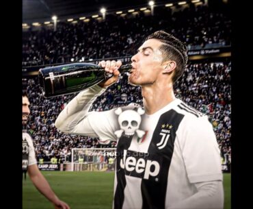 Ronaldo Wasn't Supposed To Drink Alcohol But....☠️