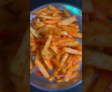 Chilli Potato …😋#ytshorts #shorts #tastycreaminess #indianstreetfood #homemade #indianfood #cooking