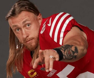 Watch: George Kittle dropkicks WWE star The Miz on golf course in shocking moment | NFL News