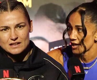 Katie Taylor SNAPS on Amanda Serrano "SICK OF YOUR CRYING"; FACT CHECKS her on LOSING TWICE