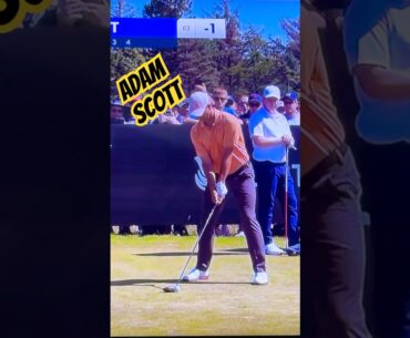 ADAM SCOTT Scottish Open #golf #short #golfswing #video #shorts