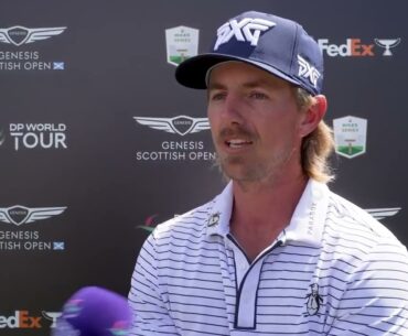 Jake Knapp Opens with a 64 in His Scottish Open Debut