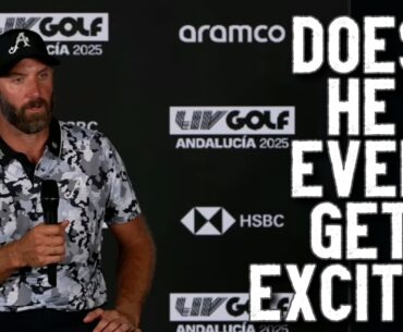 Dustin Johnson Rolls Back The Years With 64 At Valderrama!