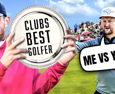 I Challenged The Best Golfer at My Club?