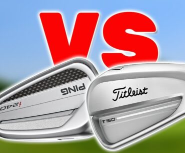 Titleist T150 v PING i240! Battle Of The NEW Irons!