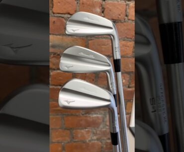 First look at the stunning new Mizuno Pro S-1 Irons! #golf