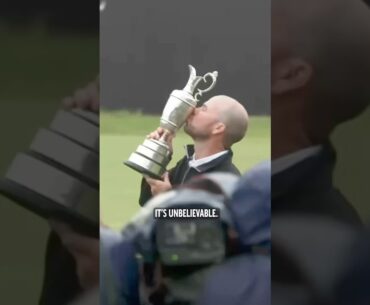 PGA golfer Brian Harman relives the experience of winning the Claret Jug in 2023. 😂🏆