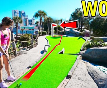 This Mini Golf Course Has One of the BEST Layouts!