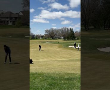 Eagle putt at Lac La belle #golf #golfswing #golfer #putt #puttout #supergolf