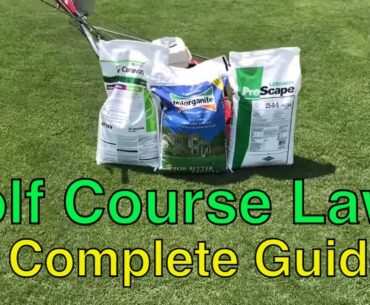 How to GET A GOLF COURSE LAWN - [COMPLETE GUIDE]