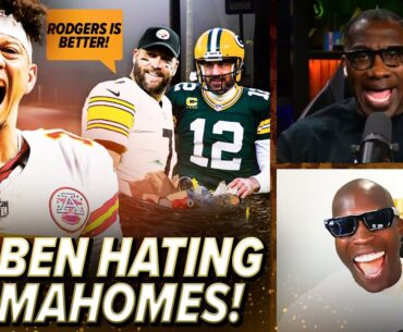 Unc & Ocho REACT to Big BEN saying Aaron Rodgers is BETTER than Pat Mahomes! STOP HATING! | Nightcap