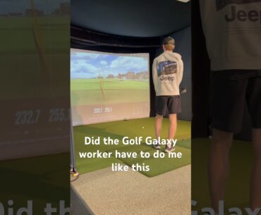 Why does this always happen to me at Golf Galaxy #golf #golfswing #funny