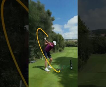 Tom McKibbin golf swing on Shot Tracer Pro’s 3D Swing Tracer