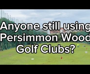 Anyone still using Persimmon Golf Clubs | Name-IT-G #golf #golfswing #foryou