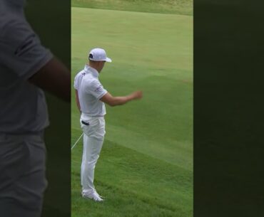 Camilo Villegas with the shot and the catch 🔥 #shorts #pgatour #golf