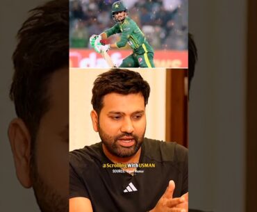 Rohit Sharma Talking 😡 Saim Ayub No Look Shoot🔥🏏 #shorts #cricket #youtubeshorts